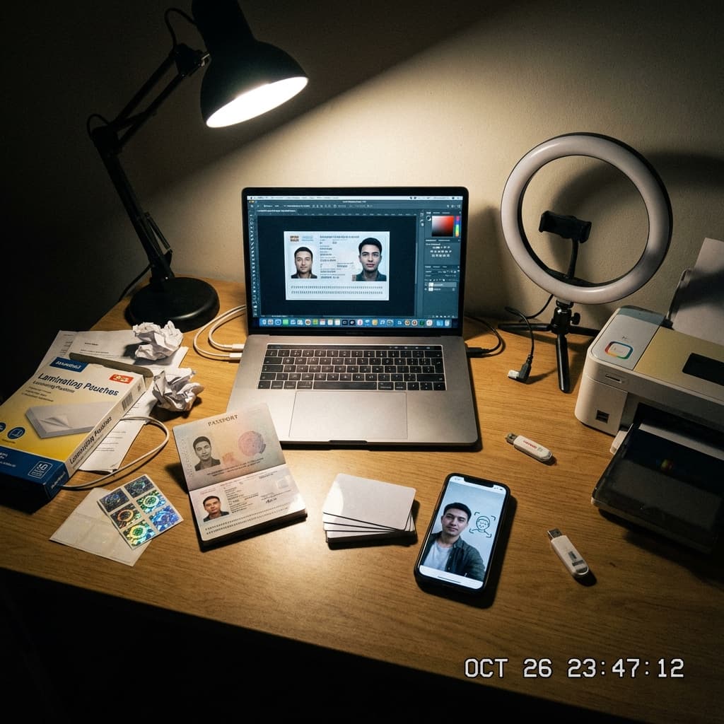 Identity Document Spoofing